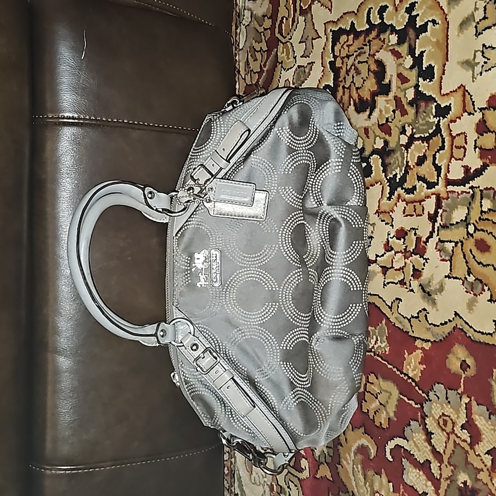 Coach Grey purse